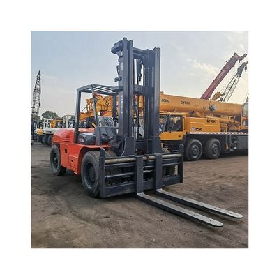 2012年 ヘリ 10トンのディーゼルエンジンフォークリフト 10000kg容量と通常のフォーク長さ
