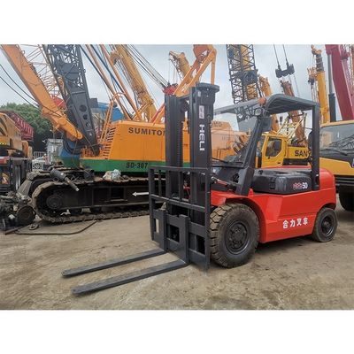 使用されたLONGHUA HELI50 5t 3000lb cpqd30フォーク 長さ ルーティン 室内 ダブル燃料 ガソリン ガソリン エンジン