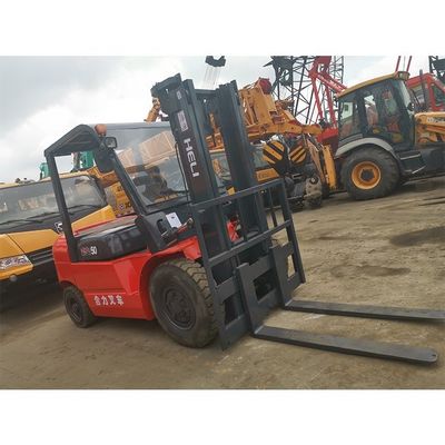 使用されたLONGHUA HELI50 5t 3000lb cpqd30フォーク 長さ ルーティン 室内 ダブル燃料 ガソリン ガソリン エンジン