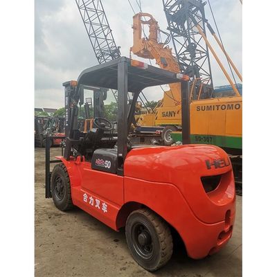 使用されたLONGHUA HELI50 5t 3000lb cpqd30フォーク 長さ ルーティン 室内 ダブル燃料 ガソリン ガソリン エンジン