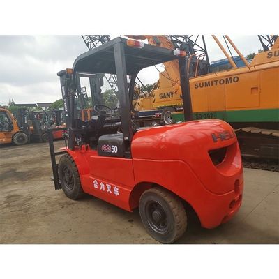 使用されたLONGHUA HELI50 5t 3000lb cpqd30フォーク 長さ ルーティン 室内 ダブル燃料 ガソリン ガソリン エンジン