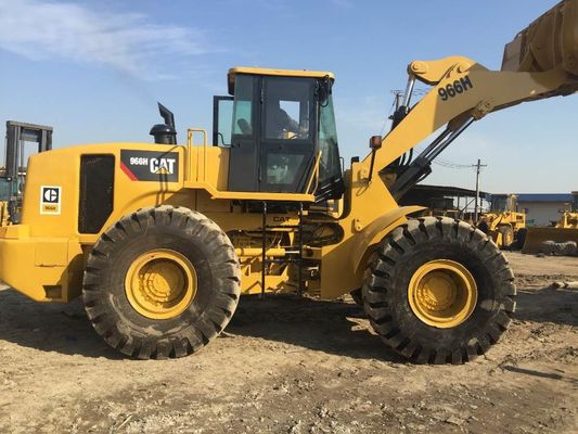 中古のCAT966H フロント エンド ローダー オリジナル エンジン マシン 重量 60000 150000 kg 販売