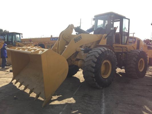 中古のCAT966H フロント エンド ローダー オリジナル エンジン マシン 重量 60000 150000 kg 販売
