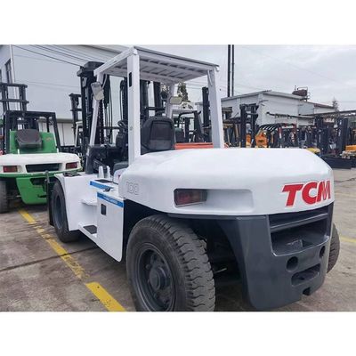 日本製の原装のFD100 10T TCMフォークリフト