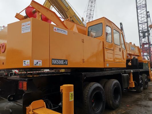 最大上げ高度 42m 中古 KATO NK500E-V NK500E5 NK500E NKATO500 トラッククレーン