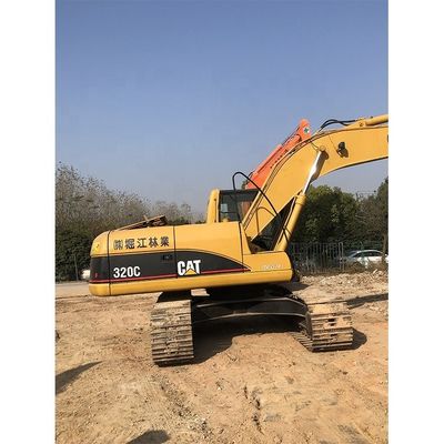 CAT 320D 320GC 320C 320b 20トンの古着用掘削機で,良好な状態で4000時間稼働している