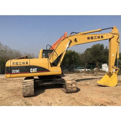 CAT 320D 320GC 320C 320b 20トンの古着用掘削機で,良好な状態で4000時間稼働している