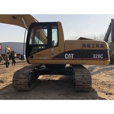CAT 320D 320GC 320C 320b 20トンの古着用掘削機で,良好な状態で4000時間稼働している
