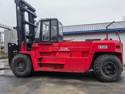 中古の三?? FD250 25トンのディーゼルフォークリフト 総寸法 3254*1086*2000