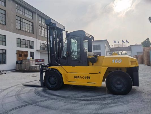 トップ・セカンドハンド コマツー FD160 ディーゼルエンジンの電源と1150mmフォーク長さ