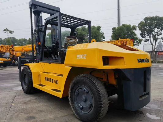 コマツー 100% 日本 オリジナル FD200 20 トン 中古フォークリフト フォーク幅550mm