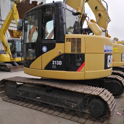 13TON 中古 カタピラー 313D 掘削機 上海のキャット 312D 313D クローラー 掘削機