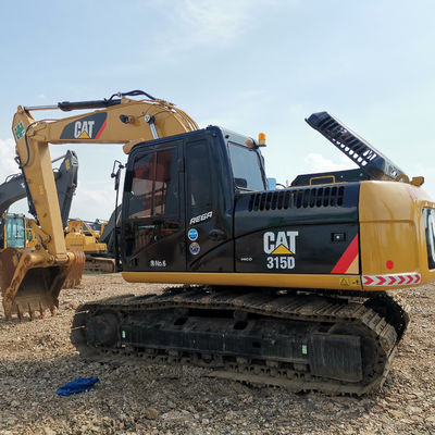 2001年~2000年 作業時間 CAT 315D 中型大型掘削機 15トンの古着クローラー掘削機