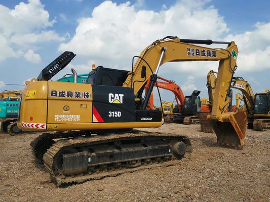 2001年~2000年 作業時間 CAT 315D 中型大型掘削機 15トンの古着クローラー掘削機