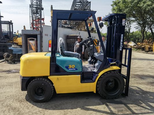 90% KOMATSU FD30フォークリフト ロングフアの手動電源 FD40 FD50 FD70