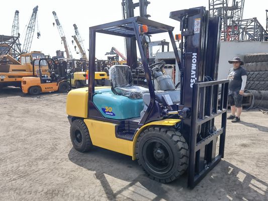 90% KOMATSU FD30フォークリフト ロングフアの手動電源 FD40 FD50 FD70