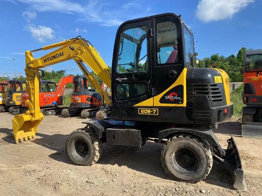 オリジナルの水力ポンプ 中古 ハインダイ 60ホイール掘削機 4m3 バケット容量