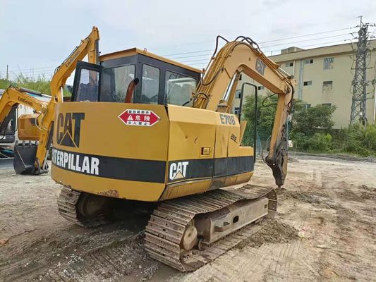 上海で使用された CAT E70B 掘削機 7TON 作業重量
