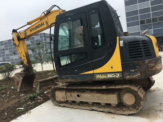 オリジナルエンジン 8TON 作業重量 ミニ掘削機 ヒュンダイ 80 中古機