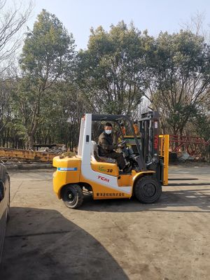 1200mm フォーク幅 TCM 3 トン 3.5 トン ディーゼルフォークリフト