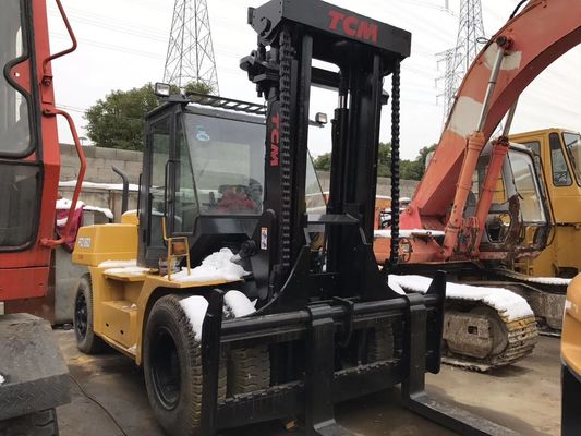16トン 20トン ディーゼルフォークリフト 良好な状態で,通常のフォーク幅のためにTCMから