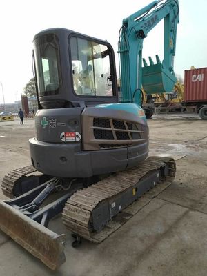 最大持ち上げ高度 44m 2021 日本用 5.5 トンのKOBELCO SK55 SK55SR-3ミニ掘削機