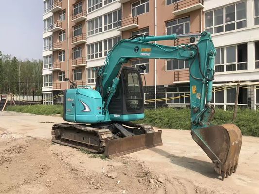 中古のコベルコ SK70SR 3トンの名乗積荷物容量を持つ古着クローラー掘削機