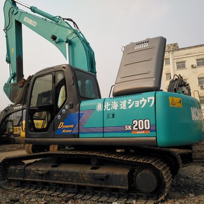 日本からのKobelco SK200掘削機 0~2000時間の作業時間と最大3トンの持ち上げ負荷