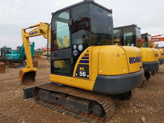 5000KG 65KM 2022 コマツー Pc56-7 掘削機 上海で5トンのミニ掘削機