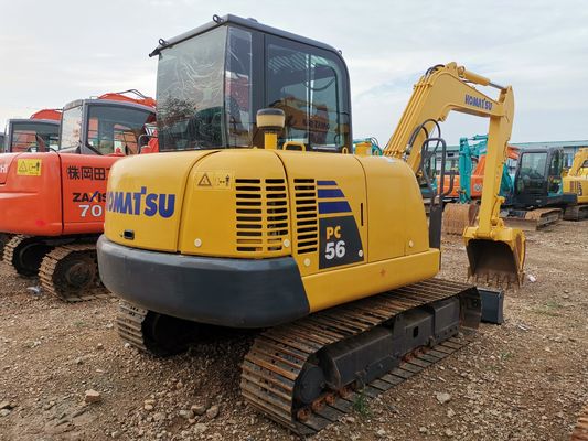 5000KG 65KM 2022 コマツー Pc56-7 掘削機 上海で5トンのミニ掘削機