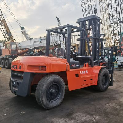 中古ヘリフォークリフト 製造工場用 H2000 100 フォークリフト 10 トン