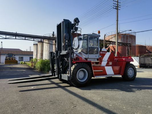 25 トン使用 カルマールフォークリフト サイドシフト 3 マストフォークリフト ディーゼルエンジン