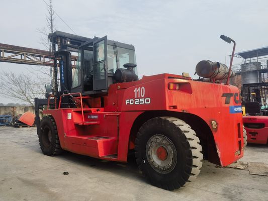 25トンのTCMフォークリフト FD250 常規の尺寸を持つ長華製フォークリフト