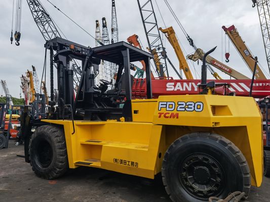 コンテナの積載と卸載作業のためのTCM FD230 12-25トンのディーゼルフォークリフト