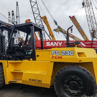 コンテナの積載と卸載作業のためのTCM FD230 12-25トンのディーゼルフォークリフト