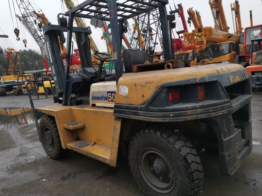 コマツー 5t フォークリフト 1200mm 円筒 フォーク長 2.7*1.2*2.1m 総寸法