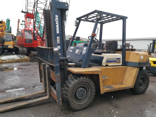 コマツー 5t フォークリフト 1200mm 円筒 フォーク長 2.7*1.2*2.1m 総寸法
