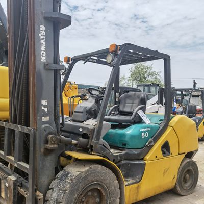 FD50T-17 FD50 ディーゼルコマツシフォークリフト フォークリフト トラック バッテリー スタート 3.0 トン 日本