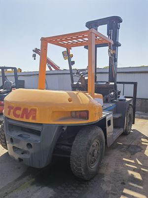 2019年 中古 日本製 7トンの TCMフォークリフト FD70 標準フォーク幅