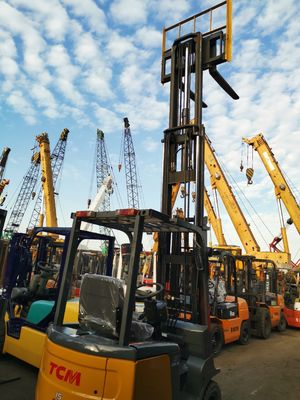 1500 kg 重量 TCM FB15 1.5 TON 電気フォークリフト トラック