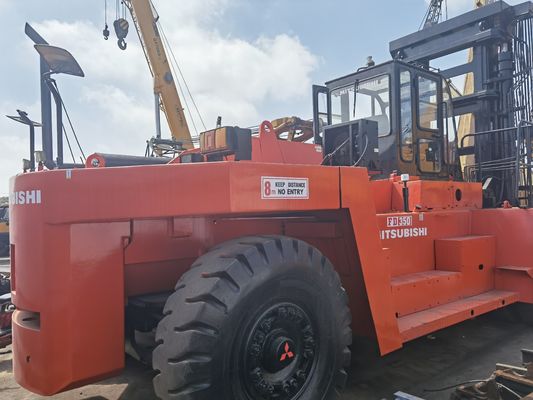 35t 三?? FD350 35トンのビルディング材料ショップ用フォークリフト フォーク長さ 3254mm