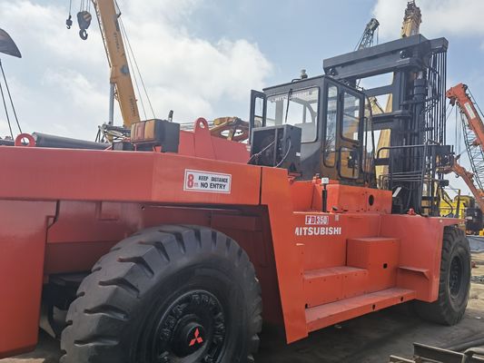 35t 三?? FD350 35トンのビルディング材料ショップ用フォークリフト フォーク長さ 3254mm