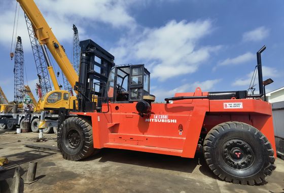 中古 35t 三?? FD350 フォークリフト 建材店 15-25 トン ディーゼル