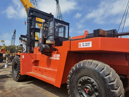中古 35t 三?? FD350 フォークリフト 建材店 15-25 トン ディーゼル
