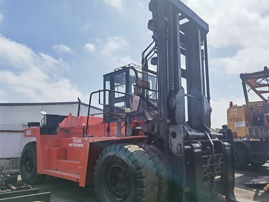 中古 35t 三?? FD350 フォークリフト 建材店 15-25 トン ディーゼル