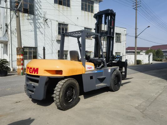 TCM FD100 10T 中古ディーゼルフォークリフト 5m マスト 6m 高さ サイドシフト 10000 KG 重量