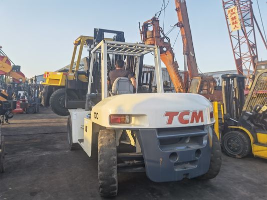 10トンのディーゼルフォークリフト トラックとISUZUエンジン TCM技術と通常のフォーク幅