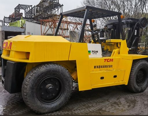 常用フォーク幅 TCM FD100T 10 トン 水力フォークリフト サル用用ディーゼルエンジン