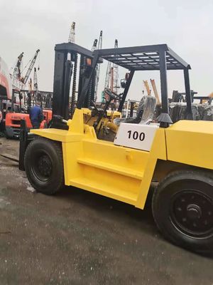 上海工業区 販売 日本 中古 TCM 10 トン FD100 ハイマストフォークリフト