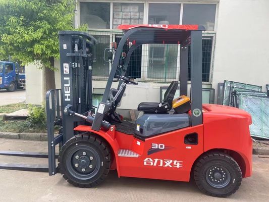HELI CP C D100 10トンのフォークリフト ミニ.リフティング高度 600MM 上海から出荷する準備ができています